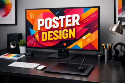 Custom Promotional Poster Design Package